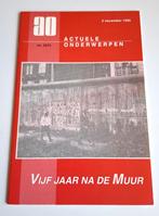 boekje Vijf jaar na de Muur, Verzenden, 20e eeuw of later, Zo goed als nieuw, Europa