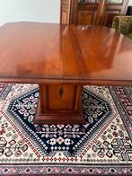 Massief Kersenhouten Eettafel, Ophalen, Gebruikt, 100 tot 150 cm, Vijf personen of meer