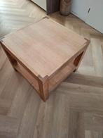 2 Teakhouten salontafels 60 X 60 X 48, Ophalen, 50 tot 100 cm, 50 tot 100 cm, Zo goed als nieuw
