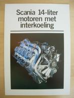 Scania 14 Liter V8 Motor Brochure 1987 – 142, Ophalen, Zo goed als nieuw, Overige merken, Scania