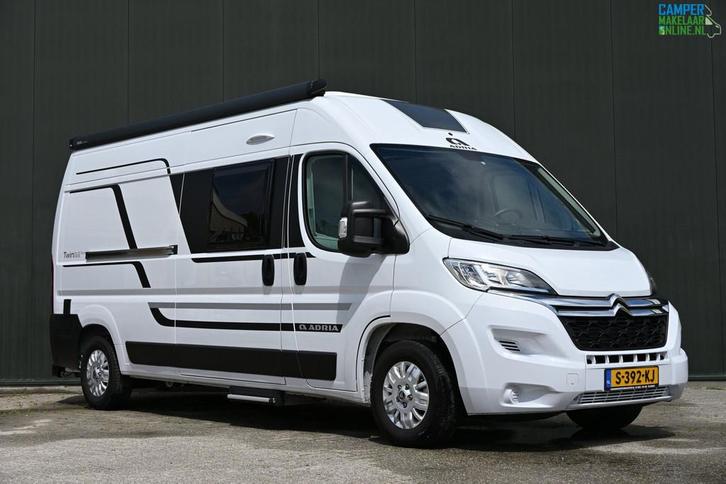 Adria Twin Plus Family 600 SP Luifel|Zonnepaneel|Dubbel bed|, Caravans en Kamperen, Campers, Bedrijf, tot en met 4, Buscamper of Camperbus