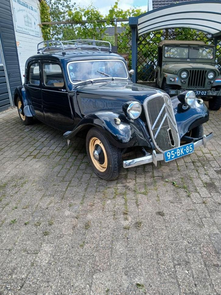 Citroën Citroen 1955 Zwart, Auto's, Citroën, Bedrijf, Benzine, Origineel Nederlands, Zwart, Ophalen
