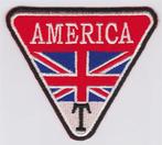 Triumph America stoffen opstrijk patch embleem #21, Ophalen of Verzenden, Nieuw