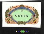 Cesta Mol  etiket / band, Verzamelen, Ophalen of Verzenden, Gebruikt, Sigarenbandjes