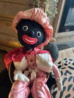 Grote zwarte piet sinterklaas etalage decoratie roze pop, Diversen, Sinterklaas, Ophalen of Verzenden, Gebruikt