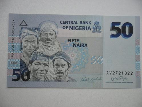 Nigeria #35a [2006] / 50 naira UNC, Postzegels en Munten, Bankbiljetten | Afrika, Los biljet, Nigeria, Verzenden