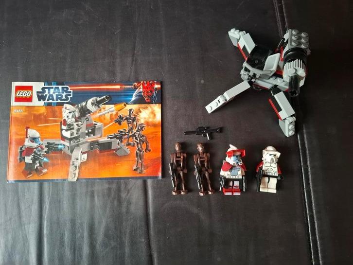 Lego star wars 9488 Elite Clone trooper and Commando Droid B, Kinderen en Baby's, Speelgoed | Duplo en Lego, Zo goed als nieuw