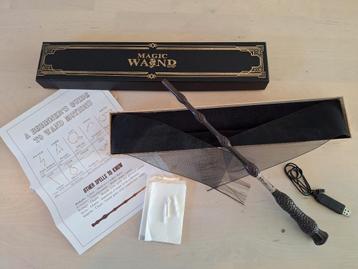Toverstok met vlam (flash paper) / Magic Wand beschikbaar voor biedingen