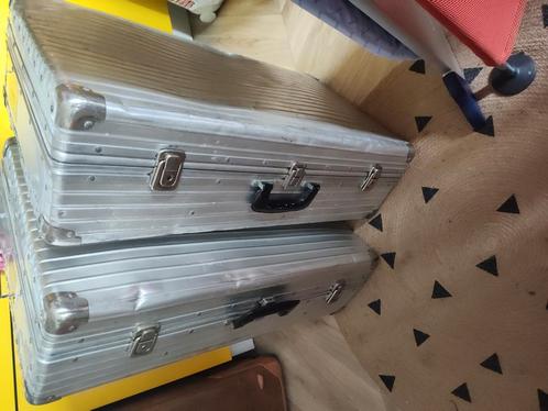 2 vintage aluminum Rimowa koffers, Sieraden, Tassen en Uiterlijk, Koffers, Gebruikt, Ophalen of Verzenden