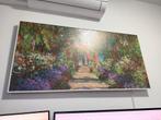 Infrarood Warmtepaneel met Monet Tuin Design, Ophalen, 60 tot 150 cm, 30 tot 80 cm