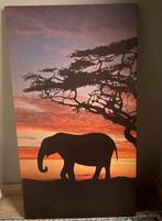 Olifant print 50*90, Huis en Inrichting, Woonaccessoires | Schilderijen, Tekeningen en Foto's, Ophalen of Verzenden, Zo goed als nieuw