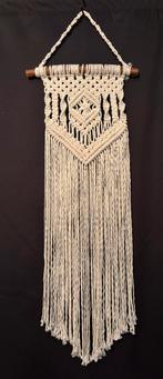 Handgemaakt macramé wandkleed, Huis en Inrichting, Ophalen of Verzenden, Zo goed als nieuw