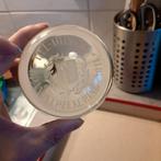 Vintage paperweight glas, brandverzekering Utrecht, 70's., Ophalen of Verzenden