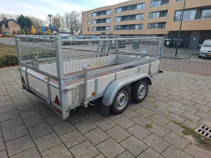 Tandemasser  zo goed als nieuw, Auto diversen, Aanhangers en Bagagewagens, Zo goed als nieuw, Ophalen of Verzenden
