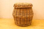 Rieten opbergmand 48670, Ophalen of Verzenden, Gebruikt, Rechthoekig, Riet