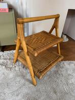 Vintage rotan boekenhouder, Huis en Inrichting, Ophalen, Zo goed als nieuw