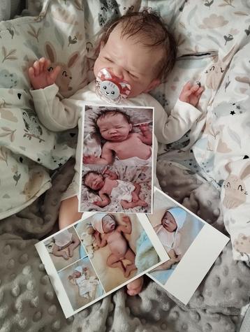 silicone reborn baby met 2 certificaten *WEEKDEAL 1200€!* beschikbaar voor biedingen