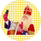 L628 icing frosting sinterklaas selfie 20cm eetbare taart tp, Ophalen of Verzenden, Nieuw, Taarten, Versiering