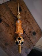 Grote glazen Piek voetbal/leeuw, Diversen, Kerst, Ophalen of Verzenden