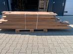 47 m2 camuru yellow massieve parketvloer . 18 cm breed 2 dik, Gebruikt, 2e hands product geen info beschikbaar, 10 m² of meer
