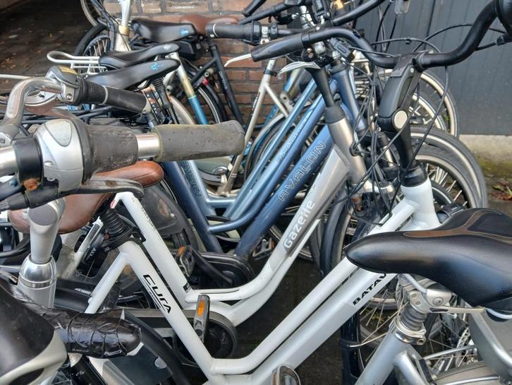 Partij elektrische fietsen, Fietsen en Brommers, Elektrische fietsen, Zo goed als nieuw, Batavus, 51 tot 55 cm, Ophalen