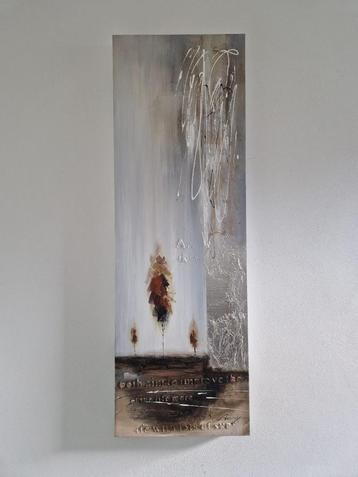 Abstracte kunst op doek beschikbaar voor biedingen