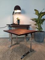 Vintage retro nesting tables palissander jaren 60/70, Huis en Inrichting, Tafels | Bijzettafels, Ophalen, Minder dan 55 cm, .