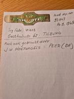 Sigarenbanden Jeanne d'Arc, Ophalen, Sigarenbandjes