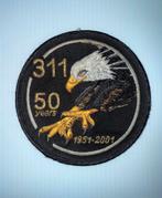311 Squadron 50 Jaar Embleem, Ophalen of Verzenden, Luchtmacht, Nederland, Embleem of Badge