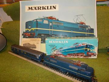 Marklin 3051 1200 1219 NS loc OVP boekje Verzenden kan ook beschikbaar voor biedingen