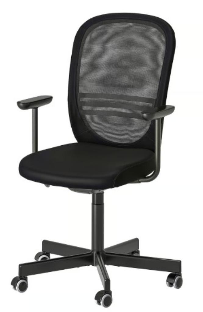 6x FLINTAN bureaustoel Ikea met armleuning van €540 nu €270, Huis en Inrichting, Bureaustoelen, Zo goed als nieuw, Bureaustoel