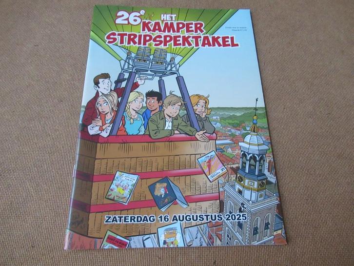 Magazine Het 26e Kamper Stripspektakel 16 augustus 2025, Boeken, Stripboeken, Nieuw, Eén stripboek, Verzenden