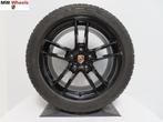 Originele Porsche 19 inch velgen Panamera winterbanden zwart, Auto-onderdelen, Banden en Velgen, 19 inch, Gebruikt, 255 mm, Banden en Velgen