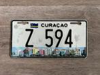 Kentekenplaat Curaçao Z (Zwaar Materieel) huidig type, Verzamelen, Ophalen of Verzenden, Gebruikt
