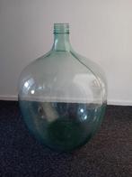 Zeer grote fles/vaas/fust/gistingsvat van helder glas, 60 l., 50 tot 75 cm, Wit, Ophalen of Verzenden, Glas