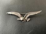 Zilveren Broche Meeuw B2S Bierenbroodspot 1920, Ophalen of Verzenden, Gebruikt, 4 tot 7 cm, Zilver
