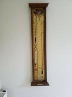 Barometer met daarbij een thermometer en stormglas., Ophalen, Gebruikt