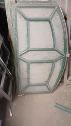 3 gelijke gietijzeren stalramen met glas 100/62/48 zgn wyber, Ophalen of Verzenden