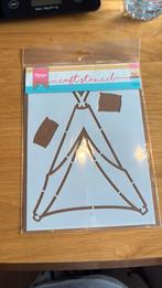 Marianne design craft stencil PS8021, Hobby en Vrije tijd, Ophalen of Verzenden, Zo goed als nieuw, Overige thema's, Pons of Mal