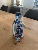 Decoratie pinguin bij delfts blauwe items, Ophalen of Verzenden