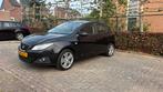 Seat Ibiza 1.6 Automaat DSG 2010 Zwart Airco, Stof, Zwart, 4 cilinders, Origineel Nederlands
