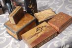 Houten doosjes ., Verzenden