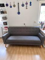 2 banken grijs van Movani, 75 tot 100 cm, Zo goed als nieuw, Minder dan 150 cm, Stof