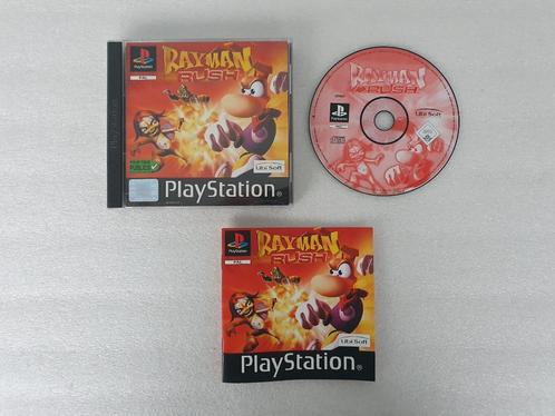 PS1: Rayman Rush, Spelcomputers en Games, Games | Sony PlayStation 1, Gebruikt, Ophalen of Verzenden
