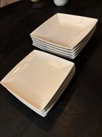 Vierkante Borden Set - Yong, Huis en Inrichting, Keuken | Servies, Ophalen, Gebruikt, Bord(en)