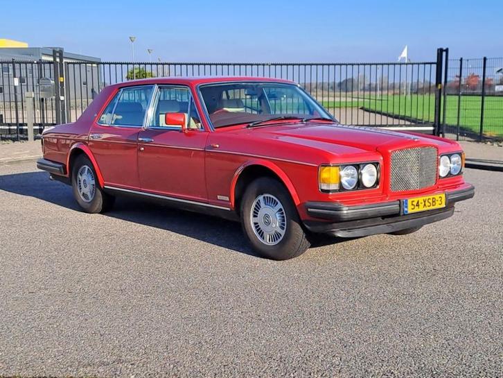 Bentley Eight, Auto's, Oldtimers, Particulier, Bentley, Benzine, Sedan, Automaat, Rood, Overige kleuren, Leder, Achterwielaandrijving