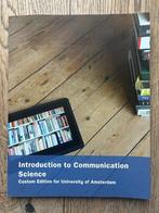 Introduction to Communication Science, Ophalen of Verzenden, Zo goed als nieuw, Overige niveaus