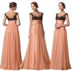 Galajurk avondjurk bruiloftsjurk lange feest jurk maat 36-38, Kleding | Dames, Gelegenheidskleding, Ophalen of Verzenden, Nieuw
