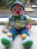 Clown pipo met bijtstuk en rammelring merk The Toy Company, Kinderen en Baby's, Speelgoed | Knuffels en Pluche, Ophalen of Verzenden