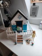 Poppenhuis strandhuis, Ophalen of Verzenden, Zo goed als nieuw, Poppenhuis